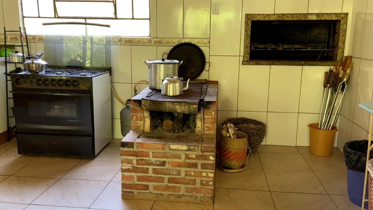 Вилла Casa De Campo - Sitio Da Tia Vera Макине Экстерьер фото